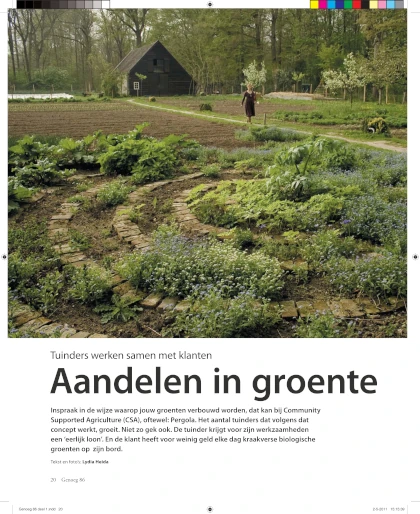 Aandelen in groenten | CSA