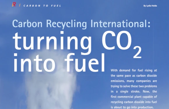 Turning CO2 into fuel - CRI