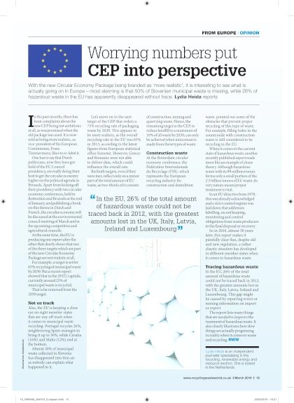 Worrying numbers | EU Policy